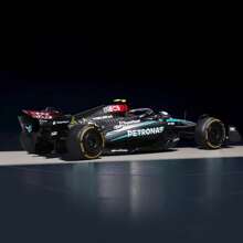 Burago ​Mercedes-AMG F1 W15  #44 1/43 Scale Diecast Model Car - 2024 Season Official Window Box Collection - Alloy Display Gift Set Birthday Present​