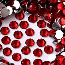 ICIQ 3000/2000/1200颗 3mm 4mm 5mm 多色非热熔树脂水钻，透明AB扁平塑料水晶，DIY闪亮配件，水钻水晶珠装饰石 - 彩色 - 查看 42