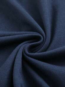 Cowboy Double Sided Digital Printed 220g T Shirt Vintage Style Men's 100% Cotton Tee 1pcs Black Rodeo Graphic Tee - Blue - View 7