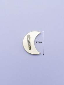 2 件金属 DIY 手机壳装饰配件，粘性星月形状底座吊坠挂绳通用挂钩 - 彩色 - 查看 16