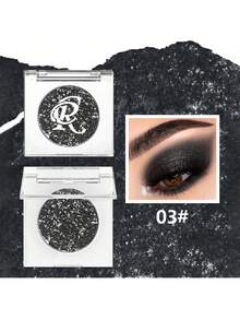 1 pieza Sombra de ojos brillante y maravillosa - Polvo de sombra de ojos con acabado de brillo y degradado multicolor, sin grasa y sin desvanecimiento, sombra de ojos con brillo y purpurina para graduación, cumpleaños, vacaciones, verano, otoño, otoño, Y2K, moda elegante, maquillaje de marca para mujeres, cosmética, belleza, fiesta, playa, viaje, campamento, al aire libre, escuela, campus, festivales, decoración, regalo, presente, chica rosa, cosplay, mejor color, encanto, vibra