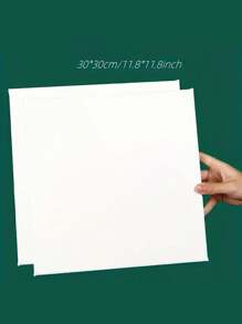 1 pezzo Grande tela su telaio in legno pre-tesa, adatta per pittura, artigianato e progetti di arte fai-da-te, telaio interno spesso, tela pre-tesa, decorazione pittorica in stile nordico fai-da-te, creazione artistica, con staffa anti-deformazione, ideale per opere d'arte da parete/pitture decorative, forniture artistiche essenziali per lo studio, regalo ideale per le vacanze