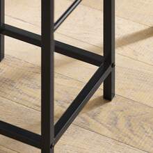 SoBuy OGT10-PF, Bar Set-1 Bar Table And 2 Stools, Home Kitchen Breakfast Bar Set Furniture Dining Set - Khaki - View 9