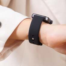 Smart Watch Soft Silicone Strap, Suitable For Hua Wei Fit3/Hua Wei Fit4 Reversing Adjustable Replacement Strap, Solid Color Exquisite Watch Strap, Perfect Choice For Gifts And Daily Wear