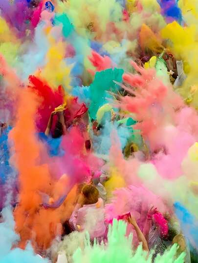 1/10 Pack, 105g Colored Powder, Colorful Powder, Colored Corn Flour, Suitable For Festival Color Parties, Fun Runs, Fundraising Events, Gender Reveal Parties, Photography, Birthday Parties, Summer Camps, Color Wars, Fun Runs, Marathons, Color Photography Parties And Festivals, Family Gatherings, Etc.