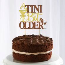1Pc A Tini Bit Older Cake Topper Happy Birthday Cake Bunting Decor - Birthday Party Cake Decoration Supplies,For Photo Booth Props,Bachelorette Party Decoration - Multicolor - View 11