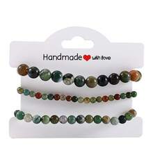 50pcs Bracelet Display Cards & 50pcs Opp Clear Bracelet Packaging Bags For Small Business Hanging Jewelry Cards Business Packaging Supplies For Selling Bracelet Necklace Earrings - Ideal For Wedding, Party, Christmas, Halloween, New Year Gift Packaging - Display Card - View 5