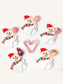 50 Stück/100 Stück Weihnachts-Lutscher-Karten mit winkenden Weihnachtsmännern & Schneemännern zum Basteln, geeignet für Weihnachtsgeschenke, Partyfavors und Klassenzimmeraustausch, Weihnachtsdekoration Weihnachten Weihnachtsdekorationen Weihnachtspyjamas Weihnachtsgeschenke Weihnachtsdekoration