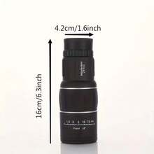 1 chiếc Kính viễn vọng một mắt cầm tay độ phân giải cao, độ phóng đại lớn, có chức năng nhìn đêm, kèm bộ chuyển đổi điện thoại thông minh, thích hợp làm quà tặng sinh nhật, quà tặng Phục sinh, quà tặng Valentine, quà tặng, đồ chơi, sản phẩm bán chạy nhất, sản phẩm mới, đồ chơi độc đáo, đồ chơi đôi, đồ chơi hóa trang, đồ chơi sáng tạo, kính viễn vọng - Nhiều màu - Xem 4