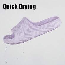 Weweya Shower Shoes For Women And Men - Bathroom Slippers - Non Slip House Slides - Lightweight Beach Sandals