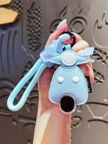 1 个 PU 皮革钥匙圈，摩托车、公共汽车和飞机设计，适用于汽车钥匙、包袋配件，是送给男士和女士日常使用或节日的完美礼物。 - 彩色 - 查看 2