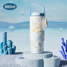 venture way Large Capacity Giant With Ceramic Inner Liner Straw Tons Of Double Water Cups Highly Attractively Internet Celebrity Ice Cups