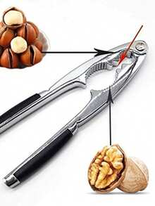 1 件装胡桃钳，重型海鲜核桃夹钳，带防滑手柄的核桃夹钳，适用于所有坚果 - 彩色 - 查看 8