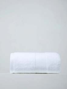 1条轻薄浴巾，白色长方形，70*140厘米，成人男女通用，游泳、沐浴、裹身浴巾；或34*74厘米手巾、34*34厘米手帕，速干、吸水、柔软，适用于浴室、厨房、旅行、节日礼物、健身房、海滩、酒店、沙龙、户外淋浴，美容院、酒店运动、家居用品、毛巾、护肤浴巾。 - 白色 - 查看 8