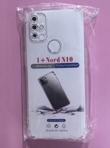 Transparent Four-Corner Anti-Fall Protective Case, Applicable For OPPO/OnePlus Series Smartphones, Transparent Four-Corner Anti-Fall Phone Case, Phone Case, Phone Protective Cover, Phone Shell, Phone Cover, Anti-Drop Phone Case, Transparent Phone Case, Minimalist Phone Case, Solid Color Phone Case, Transparent Phone Case, TPU Anti-Fall Phone Case (Military-Grade Anti-Drop)