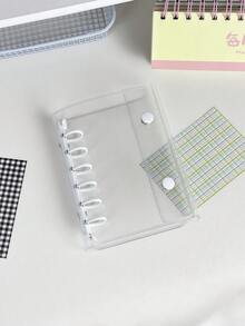 1 bìa cứng trong suốt khổ A6/A7/M5, 10 bìa đựng ảnh, bìa cứng dán nhãn trong suốt, sổ lập kế hoạch ngân sách, sổ rời, sổ bìa cứng dán nhãn, sổ mini, sổ niêm phong, giá để sách dán nhãn, đồ dùng học tập, đồ dùng cho năm học mới - Nhiều màu - Xem 16