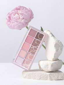 Rom&nd Romand BETTER THAN PALETTE 06 PEONY NUDE GARDEN, 8g/0.28oz, Sombras de ojos mate aterciopelado y con brillo, Difuminables y pigmentadas, Tonos neutros todo en uno, Maquillaje de ojos degradado fácil, K-Beauty, Maquillaje coreano