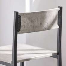 SoBuy Bar Table + 2 X Bar Chairs OGT03-N - Grey - View 7