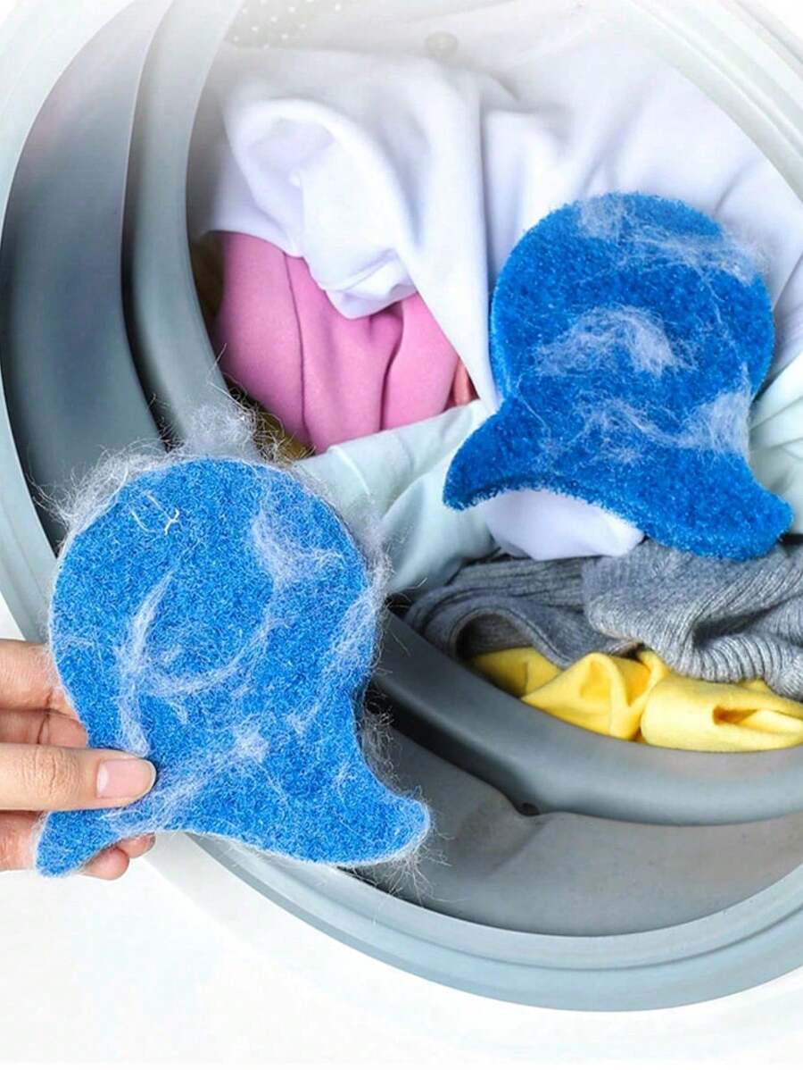 Washable & Reusable Pet Hair Catcher, Washer Laundry Lint Remover, Essential Accessory For Washing Machine, Clothing Cleaning - Multicolor - View 1