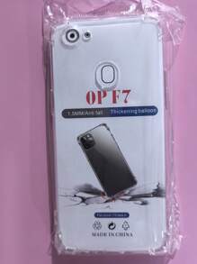 Transparent Four-Corner Anti-Fall Protective Case, Applicable For OPPO/OnePlus Series Smartphones, Transparent Four-Corner Anti-Fall Phone Case, Phone Case, Phone Protective Cover, Phone Shell, Phone Cover, Anti-Drop Phone Case, Transparent Phone Case, Minimalist Phone Case, Solid Color Phone Case, Transparent Phone Case, TPU Anti-Fall Phone Case (Military-Grade Anti-Drop)