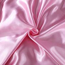 Full Satin Bedding Set In Wine Red, Silk - Like, Luxury Soft Burgundy Comforter Cover, Chic Bedroom Decor, Zippered (1 Duvet Cover + 2 Pillow Cases) - 多色 15 - 查看 6