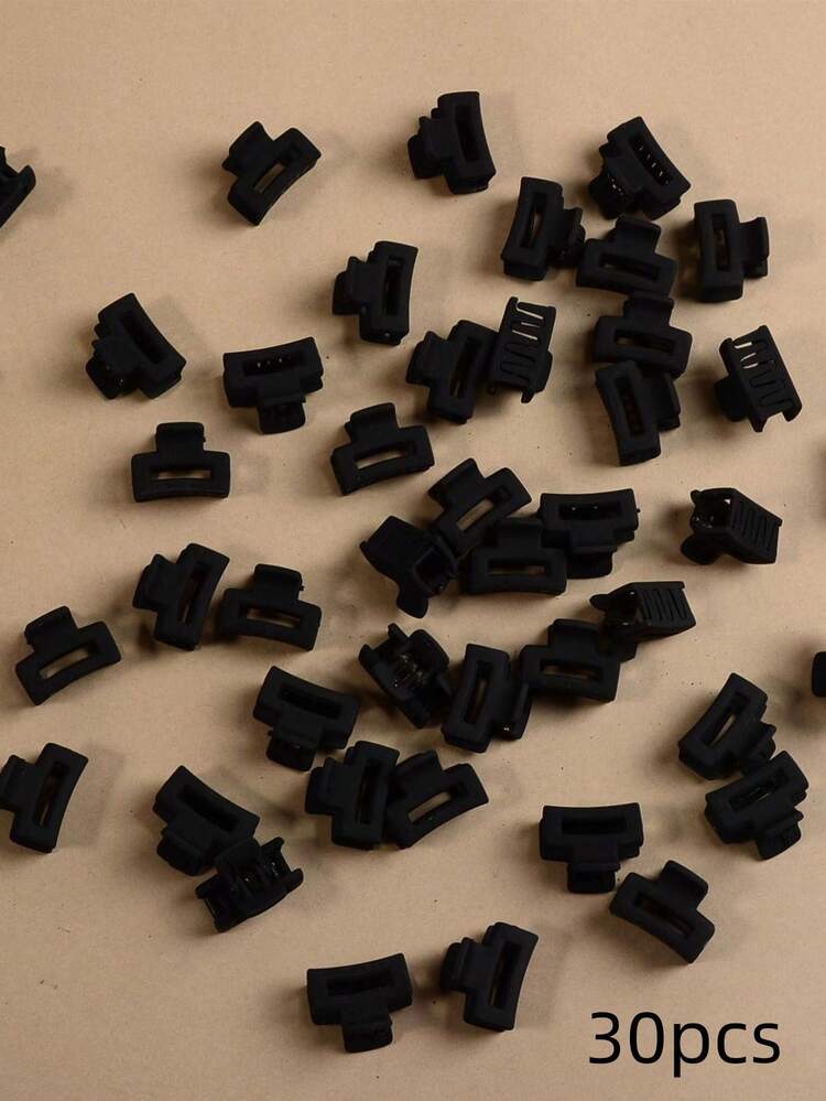 10/20/30 Peças Grampos de Cabelo Versáteis e Elegantes de Tamanho Pequeno, Grampos de Cabelo para Franja de Mulheres e Senhoras, Mini Presilhas de Cabelo Simples, Acessórios de Cabelo Vintage, Ganchos de Cabelo de Verão, Presilhas de Cabelo, Clipes de Cabelo, Presilhas de Cabelo, Clipes de Cabelo, Clipes de Cabelo para Férias e Looks de Inverno para Mulheres - Multicolorido - Visão 17