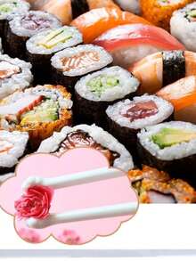 3双猫爪筷子 - 1双可爱猫爪印可重复使用轻便防滑筷子，猫咪主题趣味礼物，猫咪爱好者的理想之选 - 彩色 - 查看 4