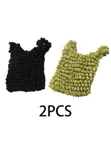 1 pieza Bolsa de compras mágica con pliegues de burbujas en 34 estilos, multifuncional y lavable a máquina para viajes y tareas diarias, puede cargar aproximadamente 7 kg