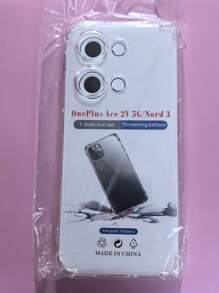 透明四角防摔外壳，适用于 OPPO 和 OnePlus 智能手机系列，手机壳，手机保护套，手机壳，手机套，防摔手机壳，透明手机壳，简约手机壳，纯色手机壳，透明手机壳，TPU 防摔手机壳（军用级防摔）防水防震防刮