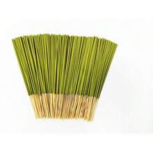 20/50 Lemongrass Incense Sticks, 8.66 Inches - Long Lasting, Natural Wooden Scent, Suitable For Home, Hotel, Party, Travel - Ideal For Yoga & Meditation, Travel Friendly, Meditation Aid | Vanilla Scent | Wooden Incense - Lemongrass - View 3