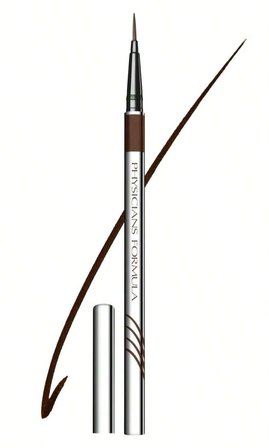 Physicians Formula Eye Booster, Lash-Enhancing 2-In-1 Eyeliner Serum, Dermatologist Approved, Hypoallergenic, Cruelty-Free &Amp; Vegan - Deep Brown