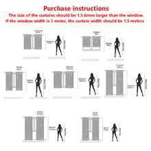 2 Stücke Vorhang mit Weihnachtsmann- und Weihnachtsbaum-Motiv - Polyesterstoff, halbtransparentes modernes Design, geeignet für Schlafzimmer und Wohnzimmer Dekoration, maschinenwaschbar