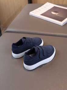 1 Pair Kids Shoes, New Spring/Autumn Boys Sports Shoes Girls Casual Sneakers Soft Bottom Toddler Shoes - Blue - View 6