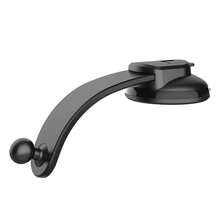 Accesorios: Soporte de teléfono para coche con ventosa, brazo telescópico de bola universal de 17 mm, plegable - Negro - Ver 2