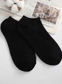10/15/30 pares de calcetines de tobillo de unicolor unisex, calcetines casuales lisos negros/blancos/grises para hombres y mujeres, calcetines cortos de bajo corte para primavera, verano, otoño, invierno, suaves, cómodos, ligeros, versátiles, transpirables, que absorben la humedad, adecuados para uso diario, ocio, al aire libre, deportes, oficina