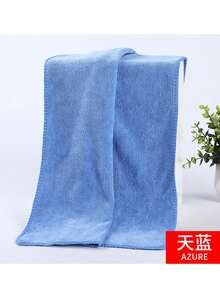 1pc 300GSM Extra Large 60*160cm Microfiber Towel, Lint-Free Car Cleaning Drying Cloth, Pet Bathing Absorbent Towel - Baby Blue - View 21