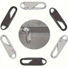 4pcs Zipper Repair Kit - Quickly Fix Broken Zippers On Suitcases, Bags & More