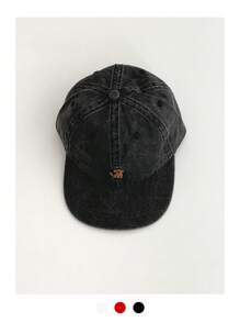 1 件软冠平檐帽,新款春夏学院风字母刺绣棒球帽,防晒拼接棒球帽,适合春夏街舞嘻哈,小巧适合小脸 - 彩色 - 查看 13