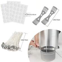 DIY Candle Making Kit, Includes Wax Melting Pot, Candle Wicks, Wick Stickers & Holder, Wick Centering Tool For Scented Candle Making And Wax Crafts