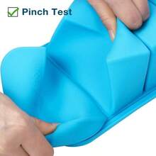 Silicone Freezer Tray With Lid, Food Storage Container, 1 Cup Portion, Ice Cube Tray For Soup Sauce Meal Prep, - Màu xanh lam - Xem 8