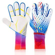 GKHMNEW Youth Adult Goalie Goalkeeper Gloves Strong Grip Breathable Soccer Gloves High Performance Goalkeeper Glove Equipment - Multicolor - View 2