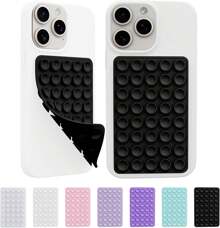 Silicone Octo Cup Buddy Sticky Grip Holder For Cellphone, Silicone Suction Cup Phone Case Mount Double Sided, Hands-Free Phone Accessories Strong Grip Holder For Selfie And Video