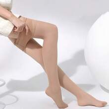 Socia Pantyhose Thread 15 Trifil Transparent Effect European Model Elegant For Work Sport Thin Polyamide - Beige - View 3