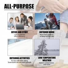 Jue-Fish 10 piezas Parches calentadores de pies Jue-Fish, calentadores de pies portátiles de un solo uso