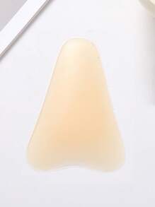 1 pieza/5 piezas/10 piezas Almohadillas adhesivas invisibles para bikini, forros de ropa interior y trajes de baño sin costuras de silicona, almohadillas de protección íntima para mujeres para yoga y deportes que evitan la exposición