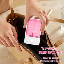 1 Pc With Silicone Sleeve And Hook/1PC/2pcs$/3pcs$/4pcs$/6pcs 50ml Moisturizing Hand Sanitizer Spray Bottle.Spray Hand Sanitizer Bottle Travel Size. .Moisturizing Hand Sanitizer Spray Bottle(Note:The Actual Value Product Ls Empty Spray Bottle)