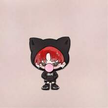 Accesorio de mochila de alta calidad, gran regalo para amigos - Insignia/broche creativo de Choi Yeon-Jun en versión Q de dibujos animados lindos de TXT Merchandise - Multicolor - Ver 7