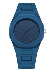 New Men And Women Universal Neutral Square Shell Fashion Business Quartz Watch Men's Watch Women's Watch Hand High-End Women's Watch East Plastic Men's Quartz Watch