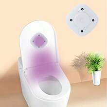Intelligent Ultraviolet Toilet Disinfector. This Is An Efficient Germ-Killing And Odor-Eliminating Device Suitable For Use In Households, Public Toilets, And Offices. It Can Effectively Kill Germs And Eliminate Odors. - White - View 5