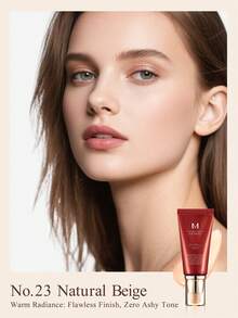 BB Cream con copertura completa, anti-invecchiamento SPF42 - MISSHA M Perfect Cover, 50ml, leggera, aspetto naturale, base trucco idratante